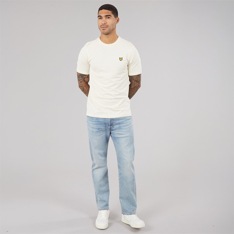 Lyle And Scott Vintage Herre T-shirt Whitecap Grey - Billede 3