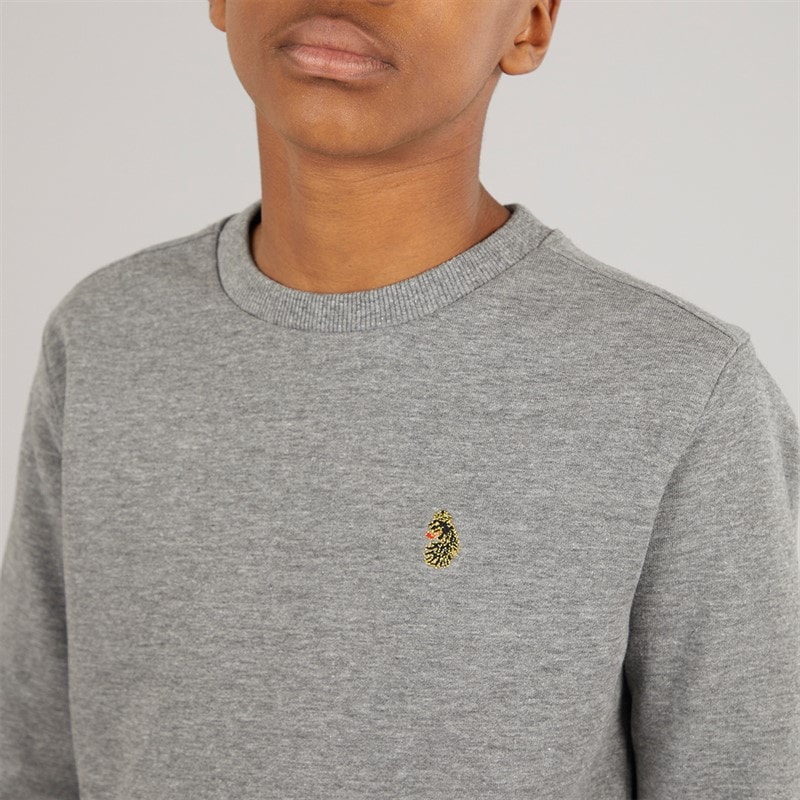 LUKE 1977 Drenge The Runner Sweatshirts Grå - Billede 3
