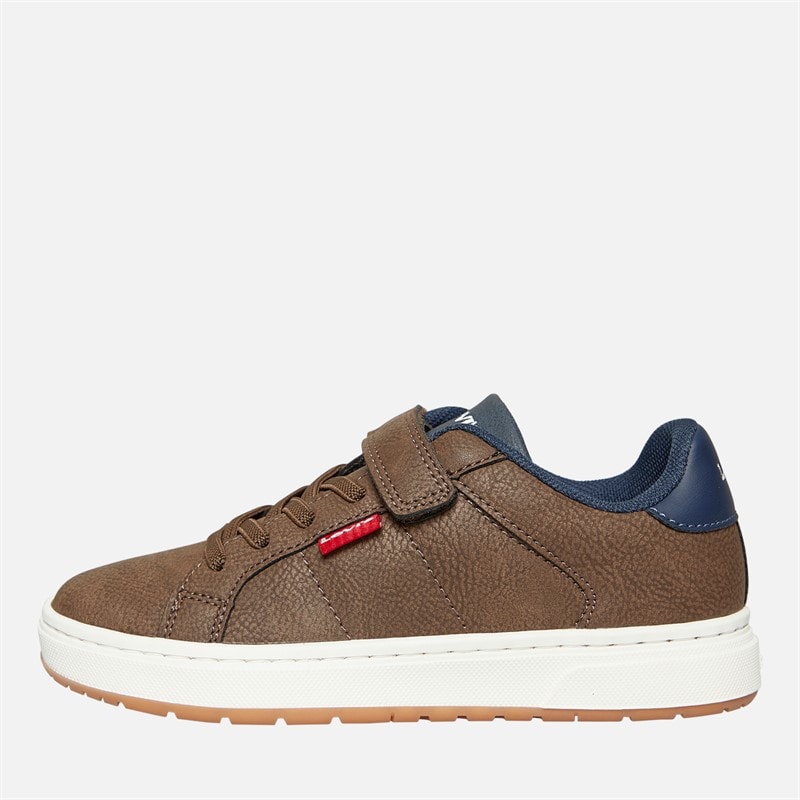 Levi's Børn Piper Sneakers Mørkebrun Navy 2241