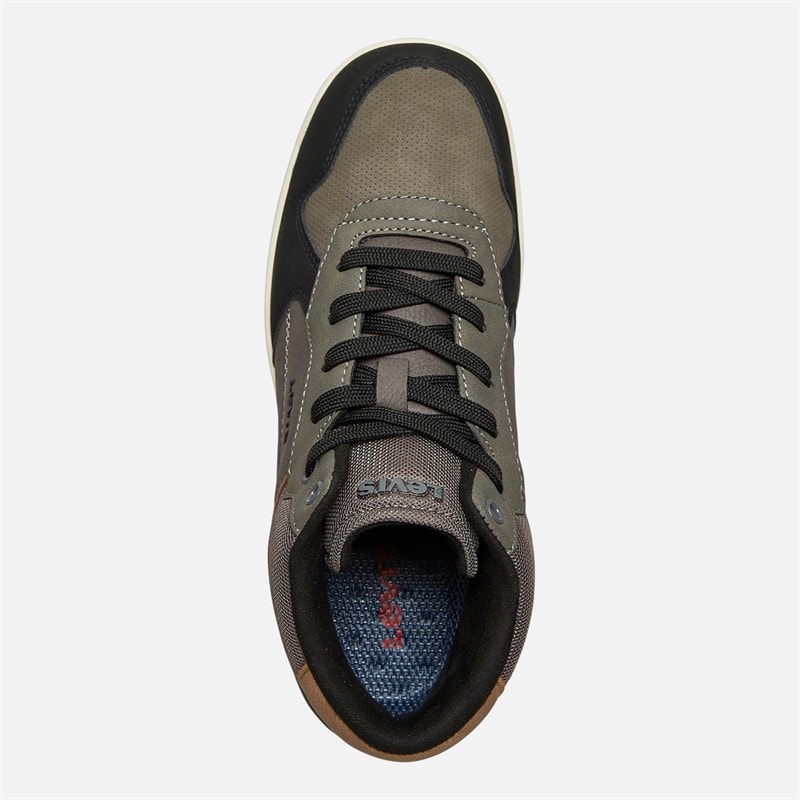 Levi's Junior Dereck Sneakers Sort / Taupe 1364 - Billede 4