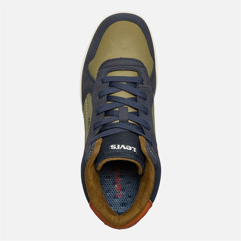 Levi's Junior Dereck Sneakers Navy / Khaki 1691 - Billede 4