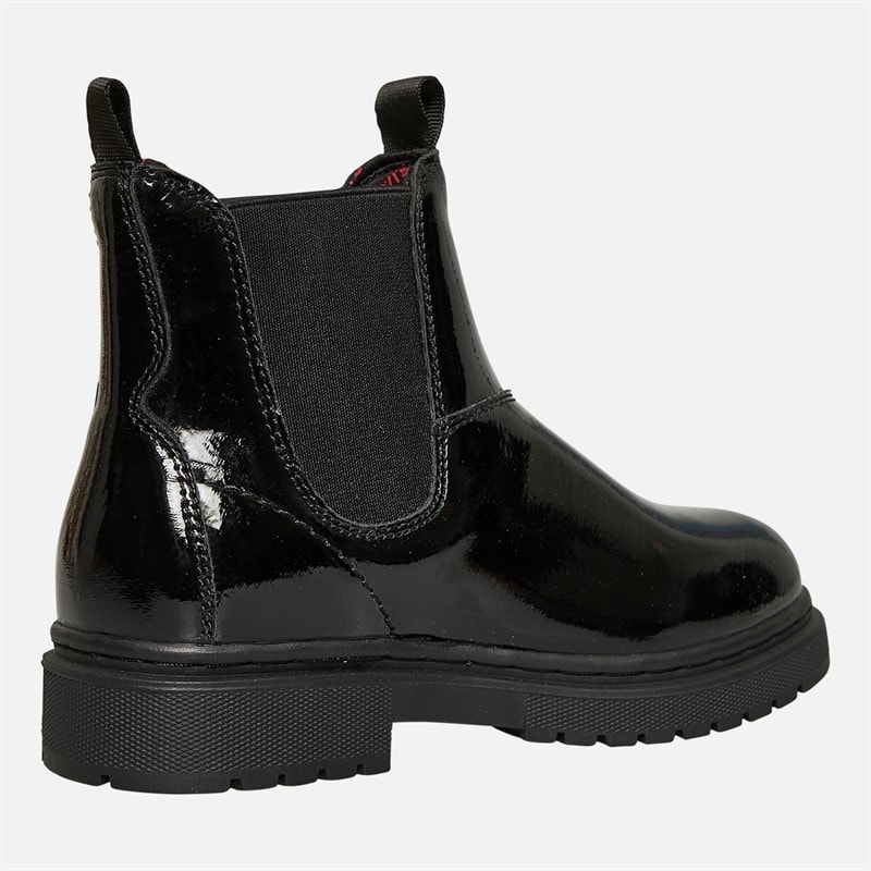 Levi's Junior Piger Oliver Støvler Sort Skinnende 2459 - Billede 5