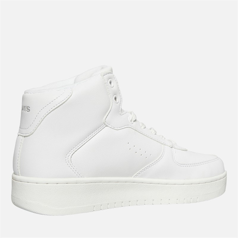 Levi's Junior New Union Hi Top Sneakers Hvid 0061 - Billede 5
