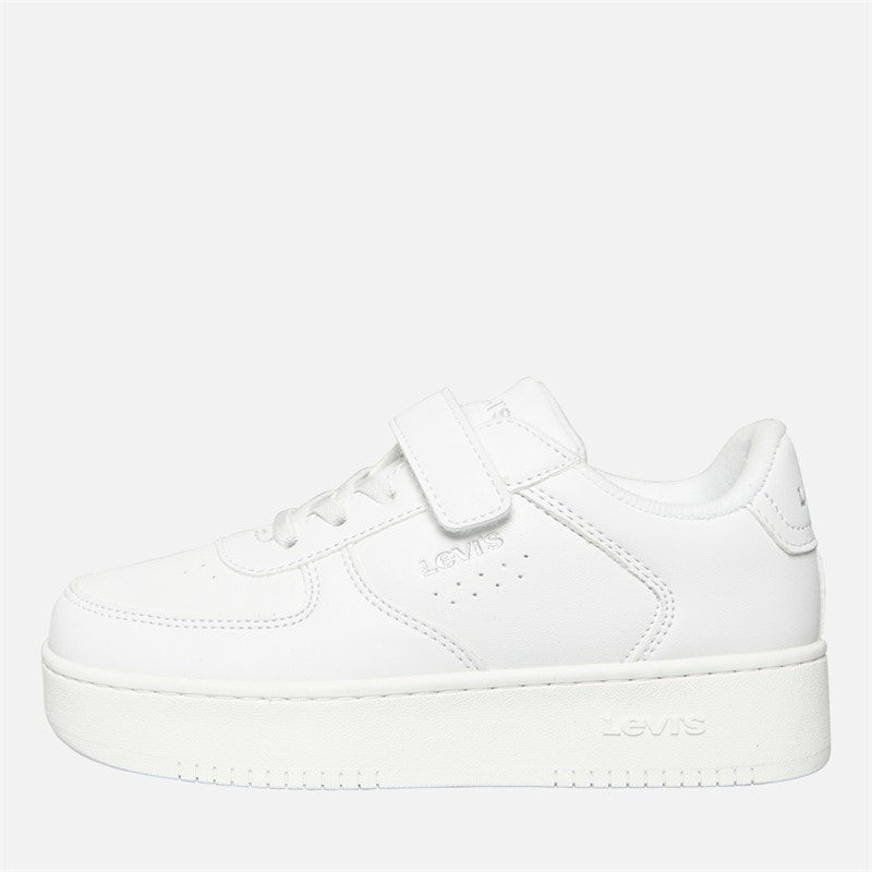 Levi's Børn Nye Union Sneakers Hvid 0061