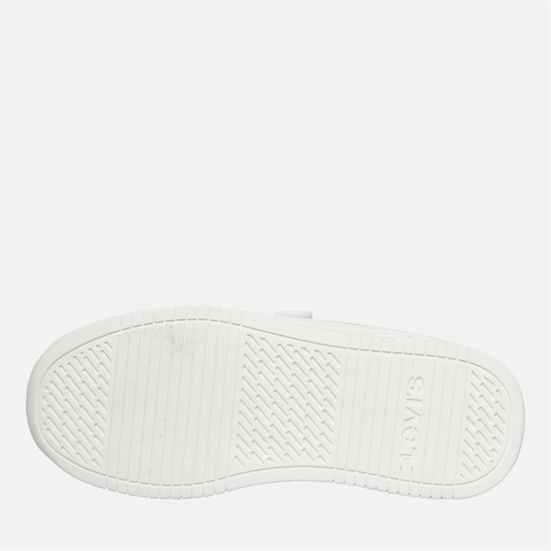 Levi's Børn Nye Union Sneakers Hvid 0061 - Billede 2