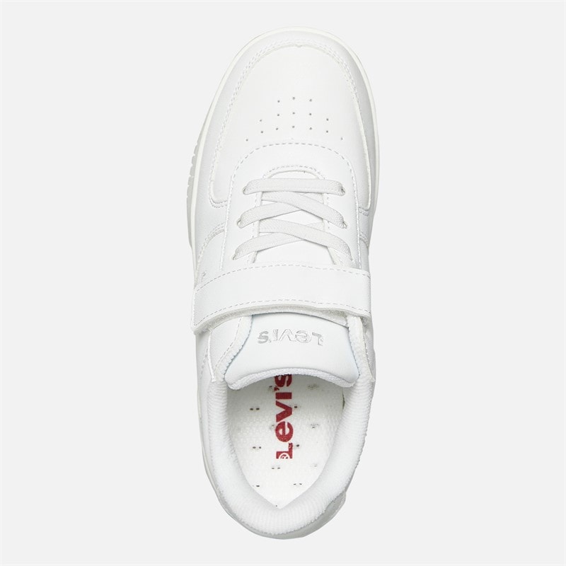 Levi's Børn Nye Union Sneakers Hvid 0061 - Billede 4