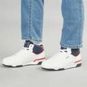 Levi's Junior Dereck Hi Top Sneakers Hvid Navy Rød 0218
