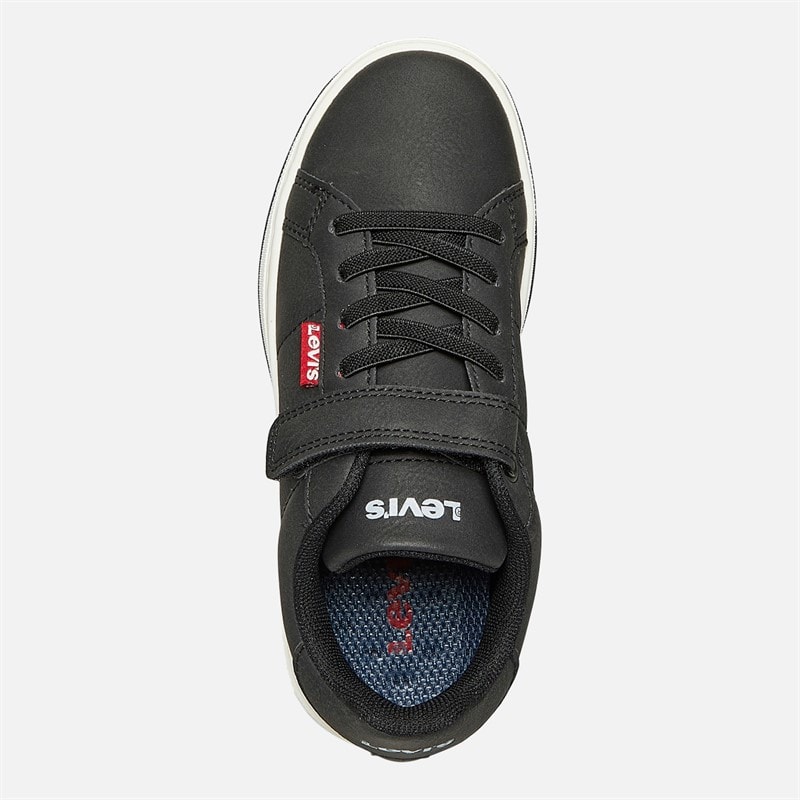 Levi's Børne Piper Sneakers Sort 0003 - Billede 4