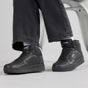 Levi's Junior New Union Hi Top Sneakers Sort Hvid 0008