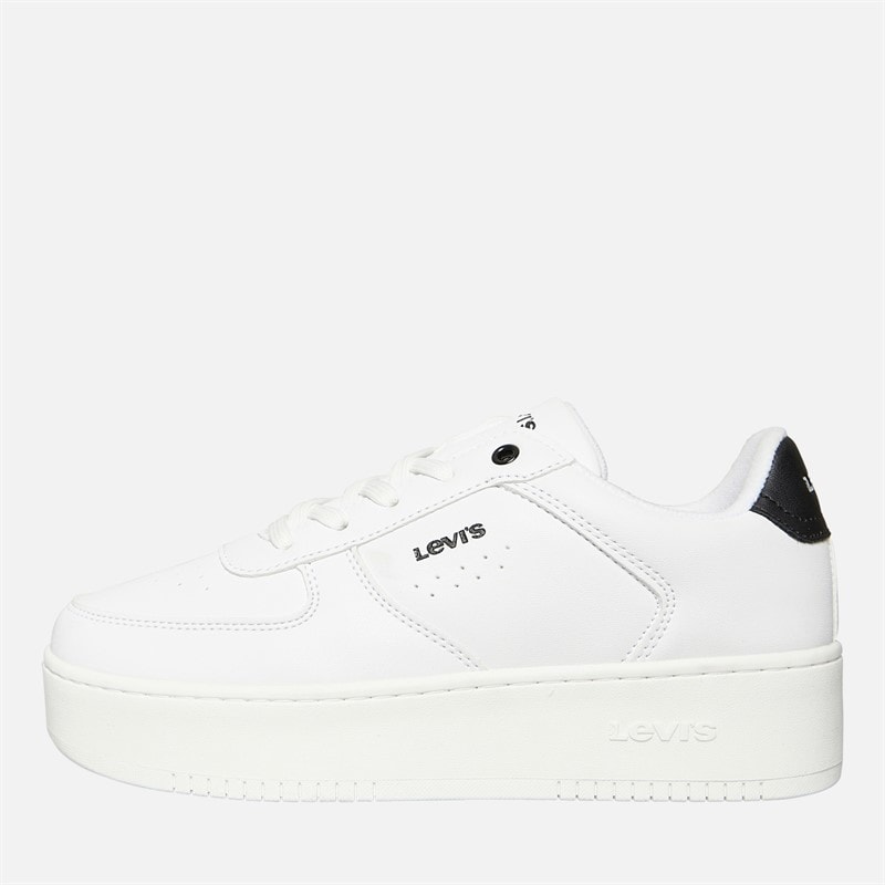 Levi's Junior New Union Sneakers Hvid Sort 0062 - Billede 2