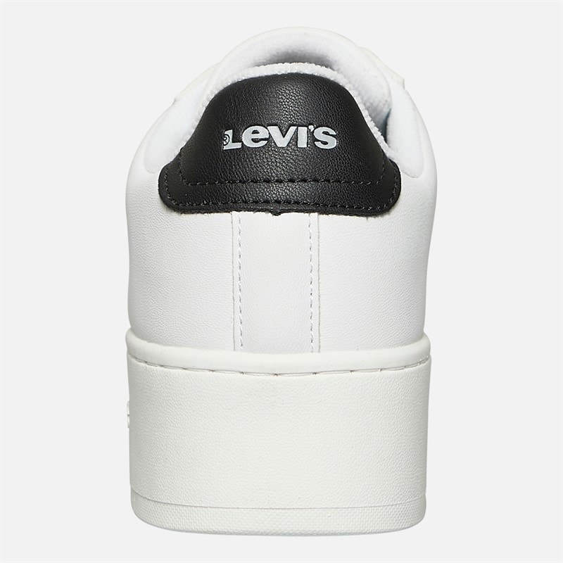Levi's Junior New Union Sneakers Hvid Sort 0062 - Billede 4