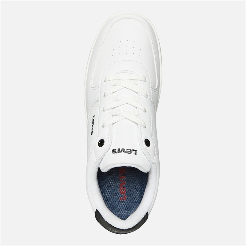Levi's Junior New Union Sneakers Hvid Sort 0062 - Billede 5
