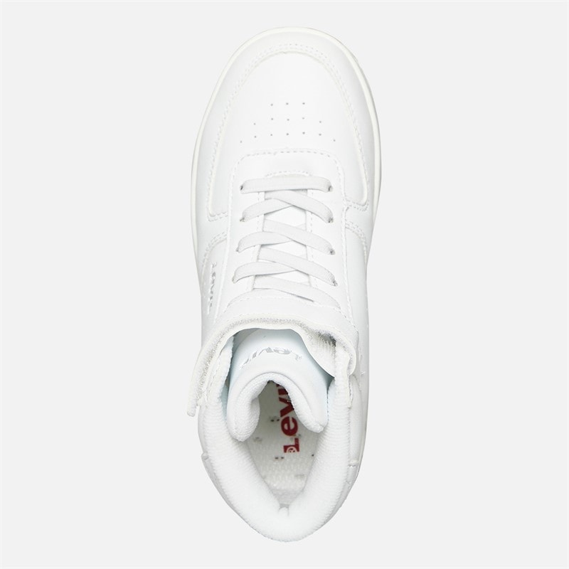 Levi's Børn Ny Union Hi Top Sneakers Hvid 0061 - Billede 4