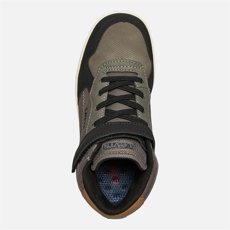 Levi's Børn Dereck Sneakers Sort/Taupe 1364 - Billede 4