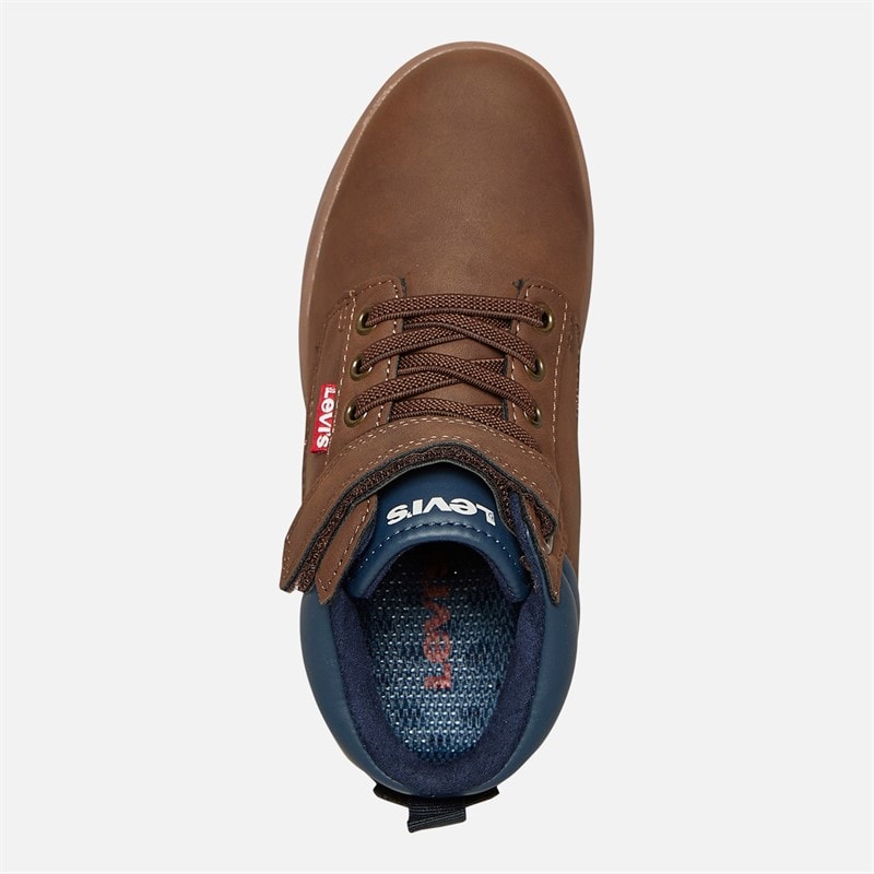 Levi's Børn Arizona Støvler Mørke Brun 0018 - Billede 4