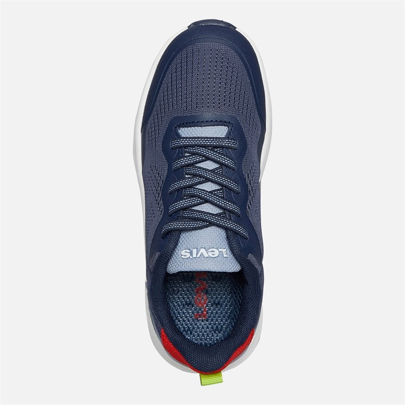 Levi's Børnesko Ocean Sneakers Marineblå/Rød 0290 Navy Red 0290 - Billede 4