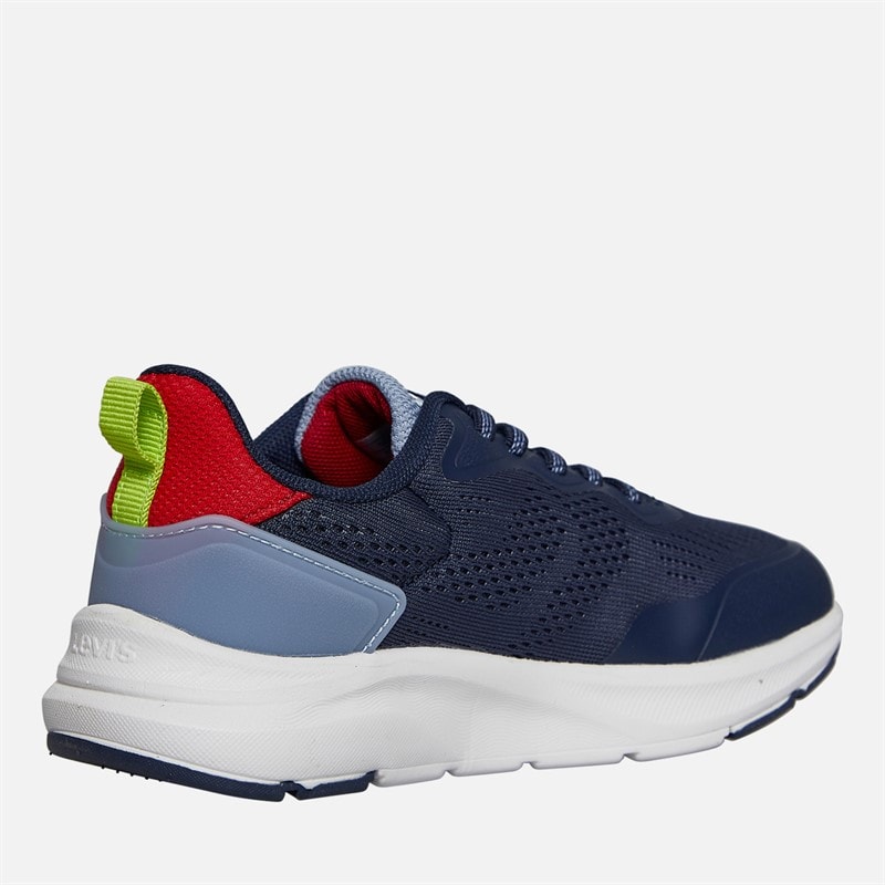 Levi's Børnesko Ocean Sneakers Marineblå/Rød 0290 Navy Red 0290 - Billede 5
