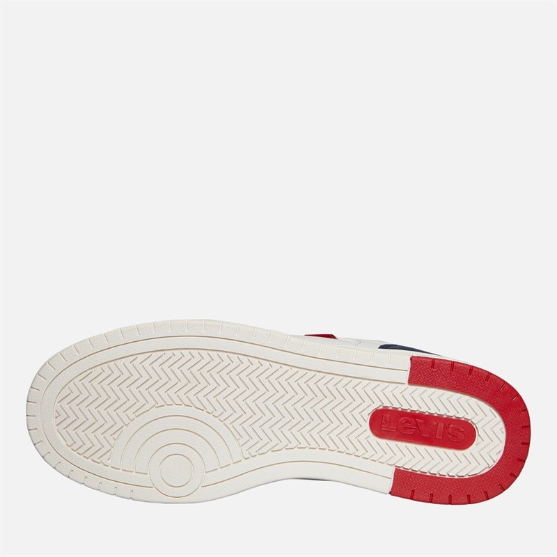 Levi's Junior Kickser Sneakers Off White/Navy 3130 Off White Navy 3130 - Billede 2