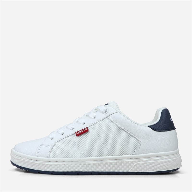 Levi's Junior Piper Sneakers White Navy 0122 - Billede 1