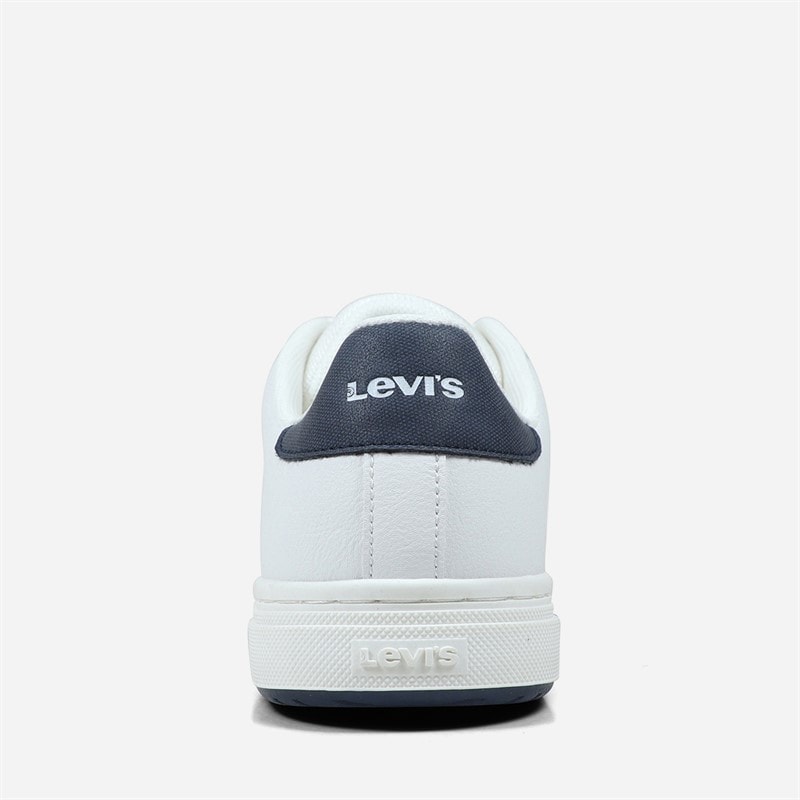 Levi's Junior Piper Sneakers White Navy 0122 - Billede 2