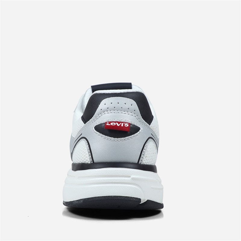 Levi's Junior Curtis Sneakers Silver White Black 0908 - Billede 2