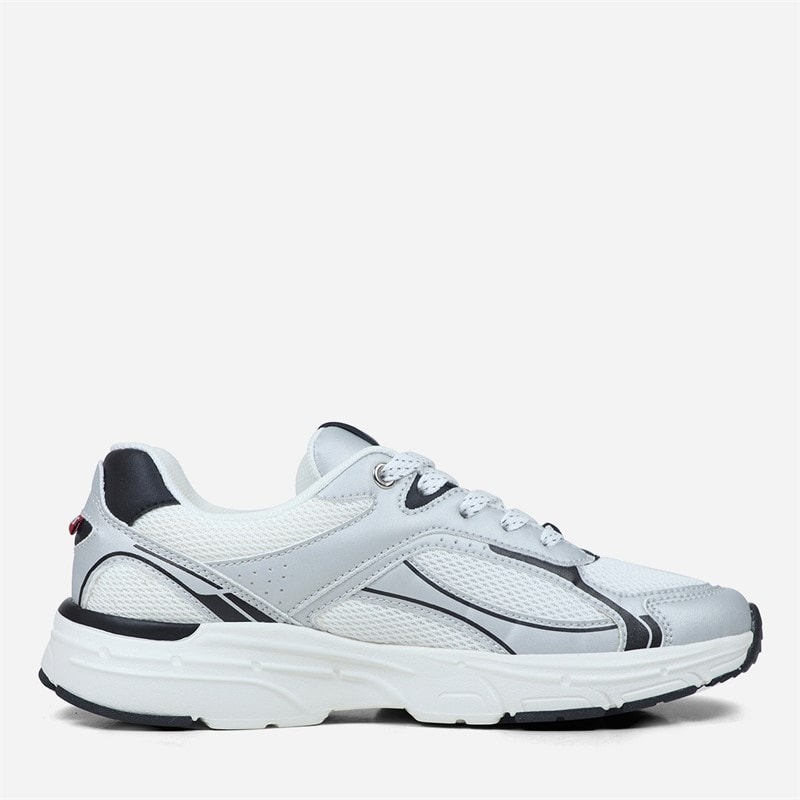 Levi's Junior Curtis Sneakers Silver White Black 0908 - Billede 3