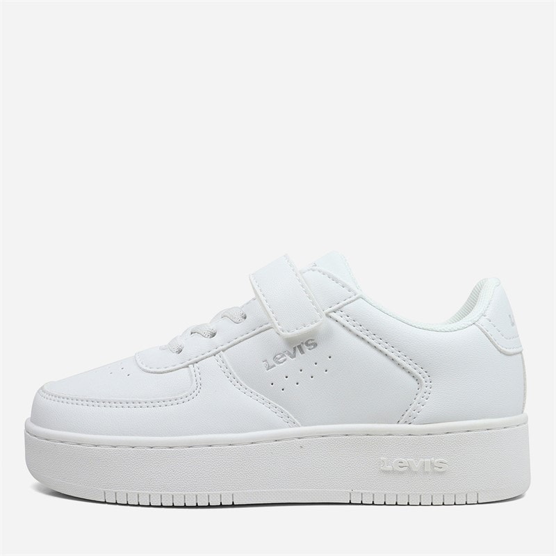 Levi's Børnesko Nye Union Markante Sneakers White 0061