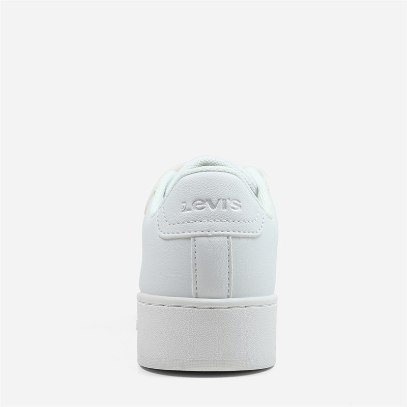 Levi's Børnesko Nye Union Markante Sneakers White 0061 - Billede 2