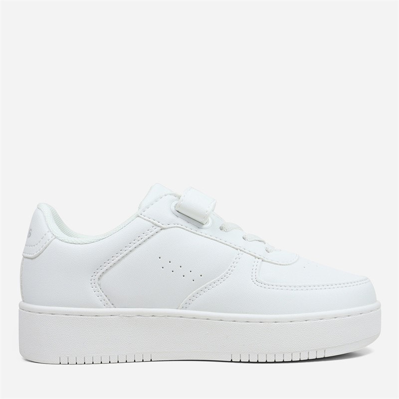 Levi's Børnesko Nye Union Markante Sneakers White 0061 - Billede 3