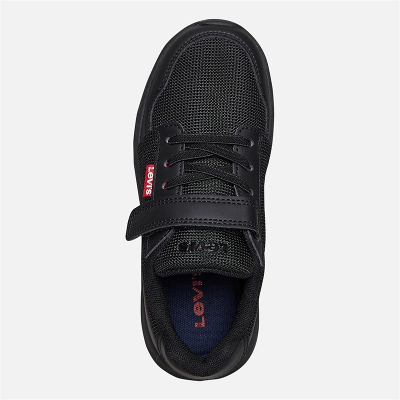 Levi's Børne Harlem Sneakers Sort/Sort 0562 Black Black 0562 - Billede 4