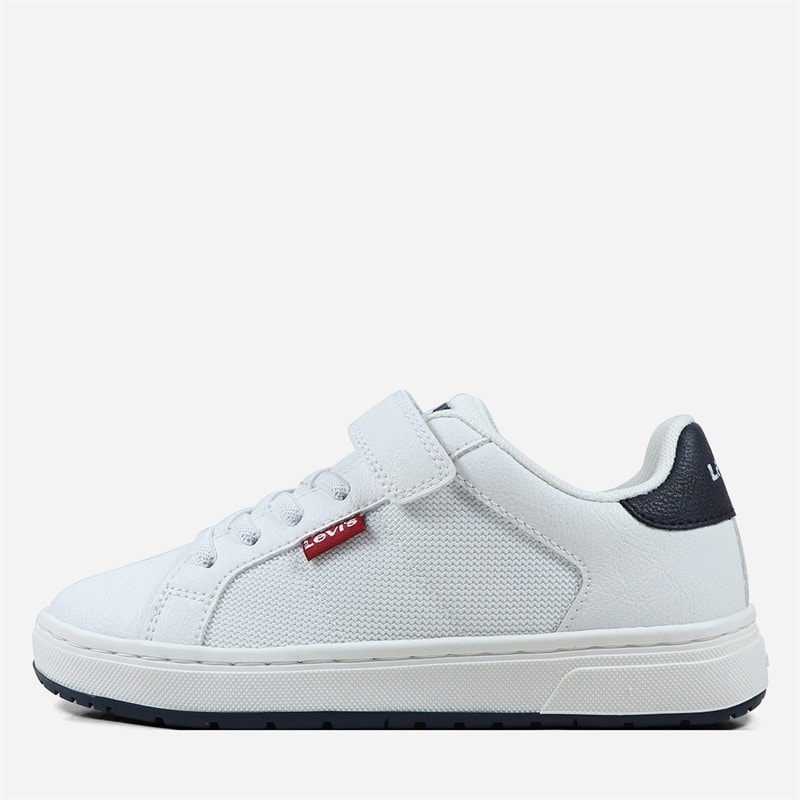 Levi's Børn Piper Sneakers White Navy 0122 - Billede 1