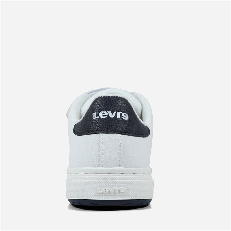 Levi's Børn Piper Sneakers White Navy 0122 - Billede 2