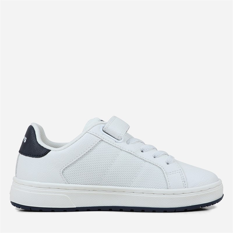 Levi's Børn Piper Sneakers White Navy 0122 - Billede 3