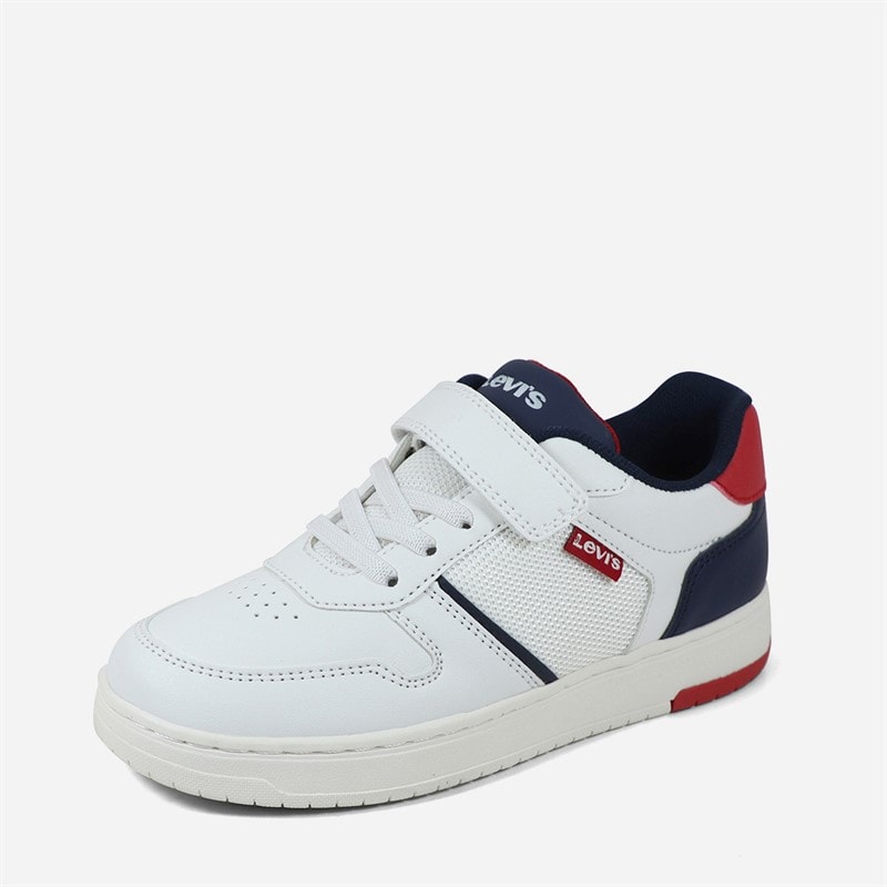 Levi's Børne Kickser Sneakers Off White Navy 3130 - Billede 4