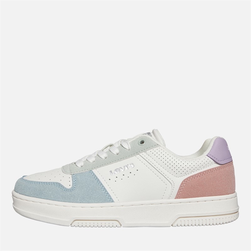 Levi's Junior Piger Maverick Sneakers Off White/Blå 3558 Off White Blue 3558