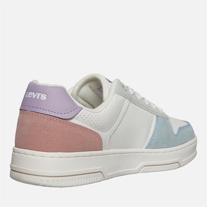 Levi's Junior Piger Maverick Sneakers Off White/Blå 3558 Off White Blue 3558 - Billede 5