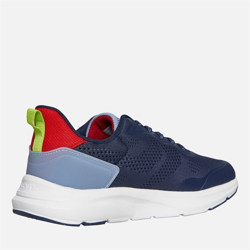 Levi's Junior Ocean Sneakers Navy/Rød 0290 Navy Red 0290 - Billede 5