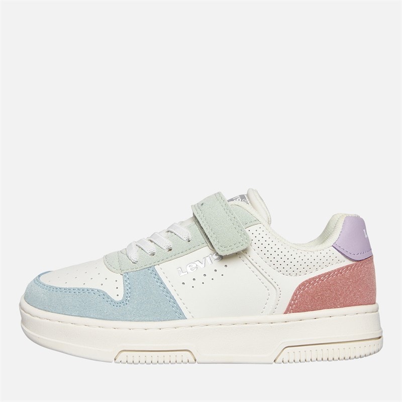 Levi's Piger Maverick Sneakers Off White/Blå 3558 Off White Blue 3558