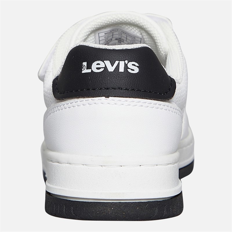 Levi's Børne Maverick Sneakers Hvid/Sort 0062 White Black 0062 - Billede 3