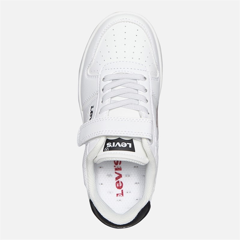 Levi's Børne Maverick Sneakers Hvid/Sort 0062 White Black 0062 - Billede 4