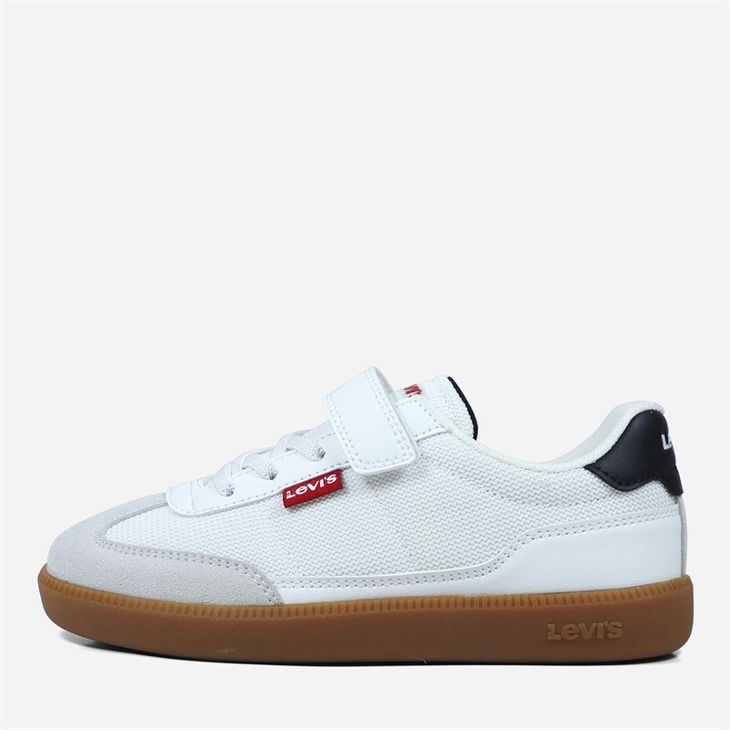 Levi's Børne Jackson Sneakers White Black 0062 - Billede 1