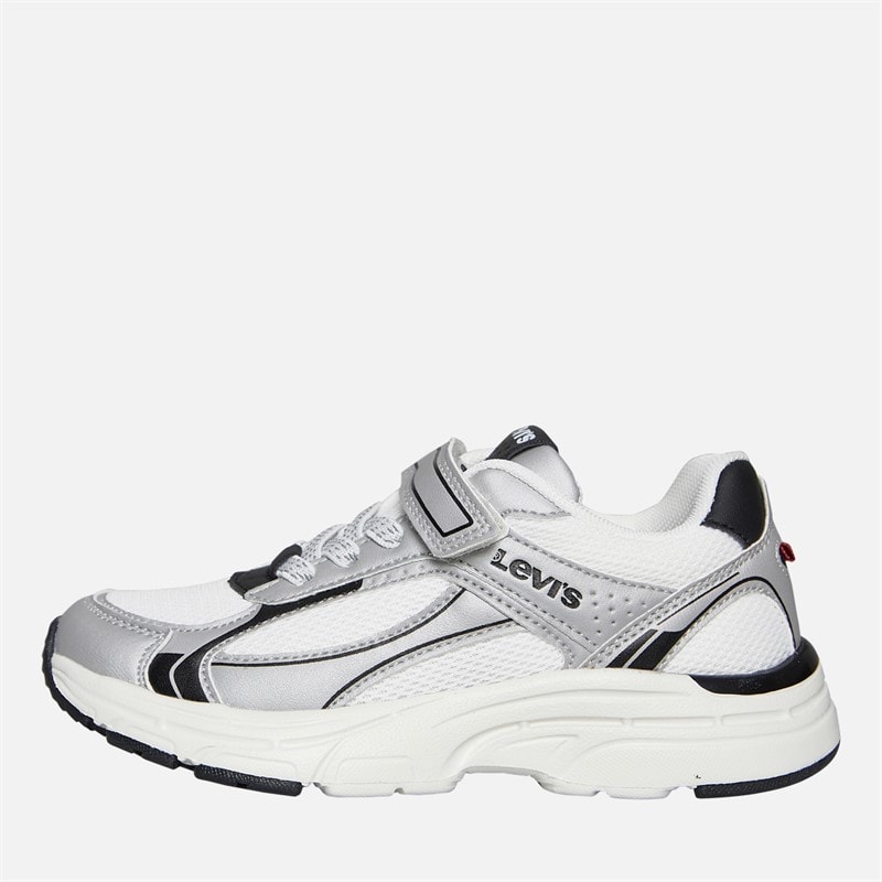 Levi's Børne Curtis Sneakers Sølv/Hvid/Sort 0908 Silver White Black 0908 - Billede 1
