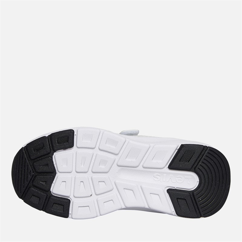 Levi's Børne Hudson Sneakers Hvid/Sort/Rød 0239 White Black Red 0239 - Billede 2