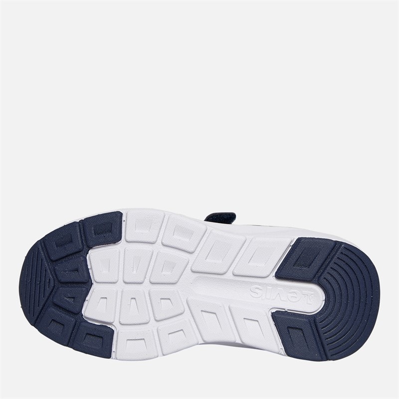 Levi's Børn Hudson Sneakers Navy/Rød 0290 Navy Red 0290 - Billede 2