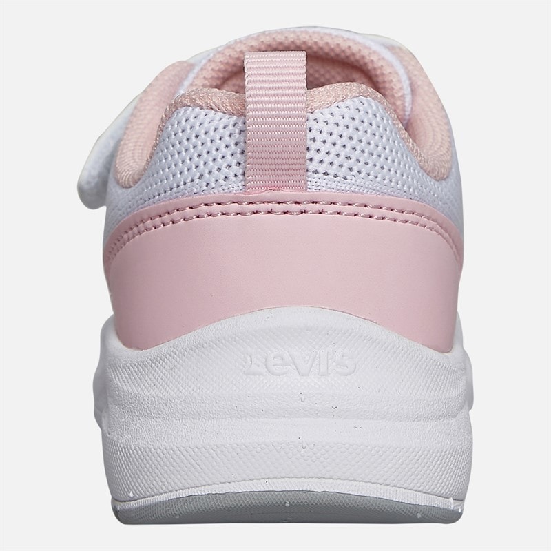 Levi's Piger Hudson Sneakers White Rose 2900 - Billede 3