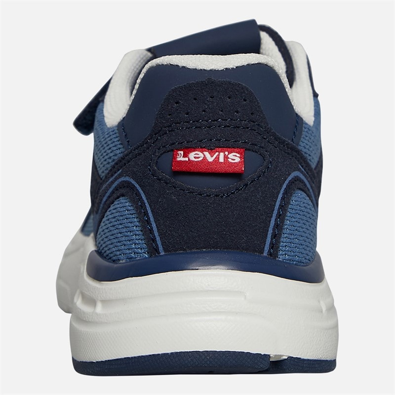 Levi's Børnesko Curtis Sneakers Navy Jeans 1690 - Billede 3