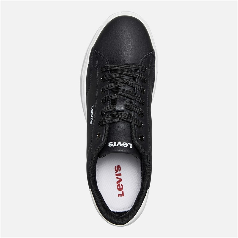 Levi's Børne Junior Rav Sneakers Sort/Hvid 0008 Black White 0008 - Billede 4