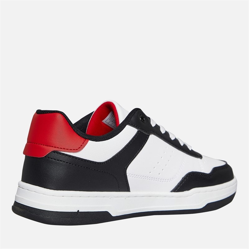 Levi's Junior John Sneakers Sort/Hvid/Rød 0230 Black White Red 0230 - Billede 5