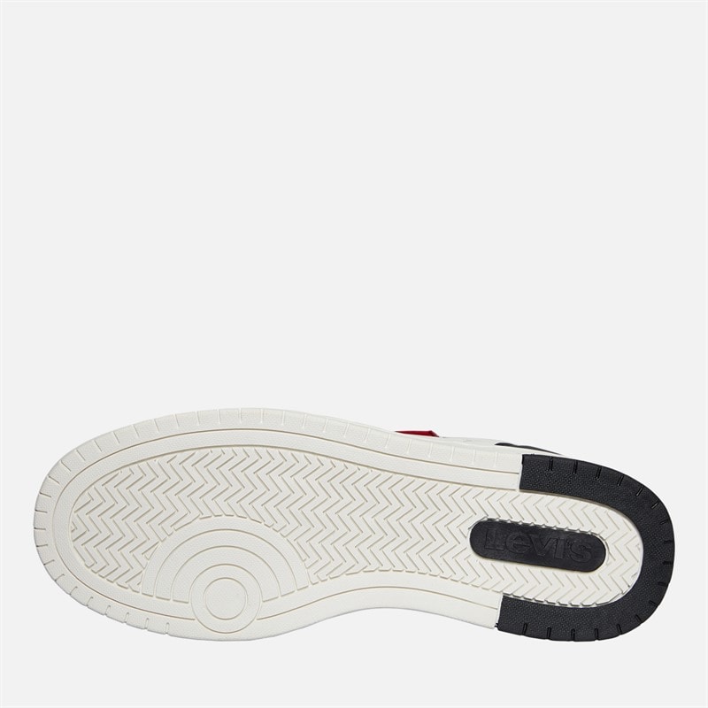 Levi's Junior Kick Sneakers Off White/Black 2933 Off White Black 2933 - Billede 2