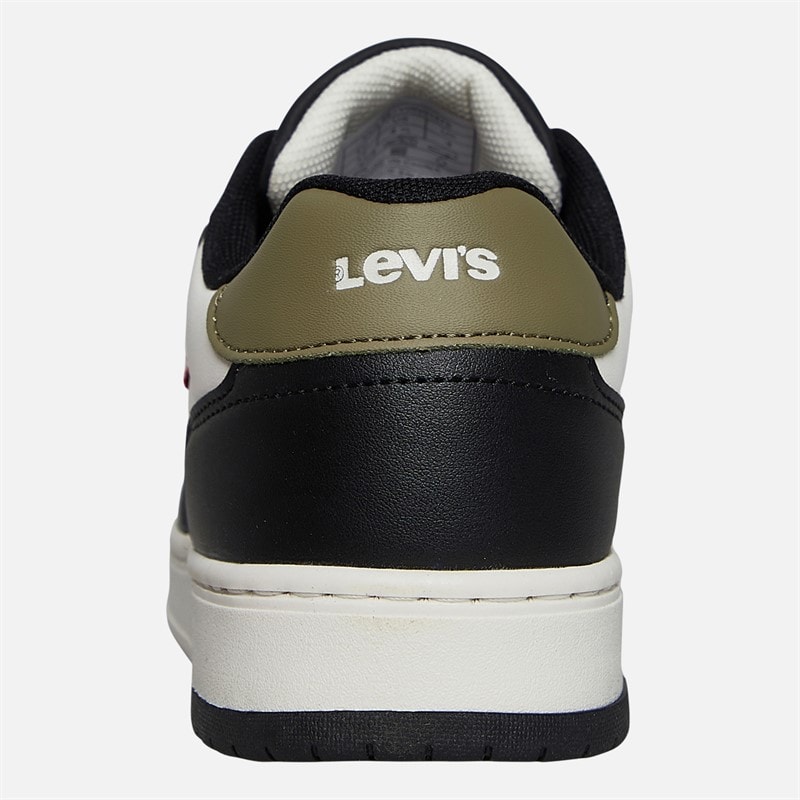Levi's Junior Kick Sneakers Off White/Black 2933 Off White Black 2933 - Billede 3